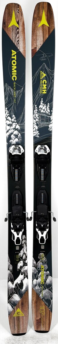2023 Atomic Backland 107 CMH Edition Skis Topsheets