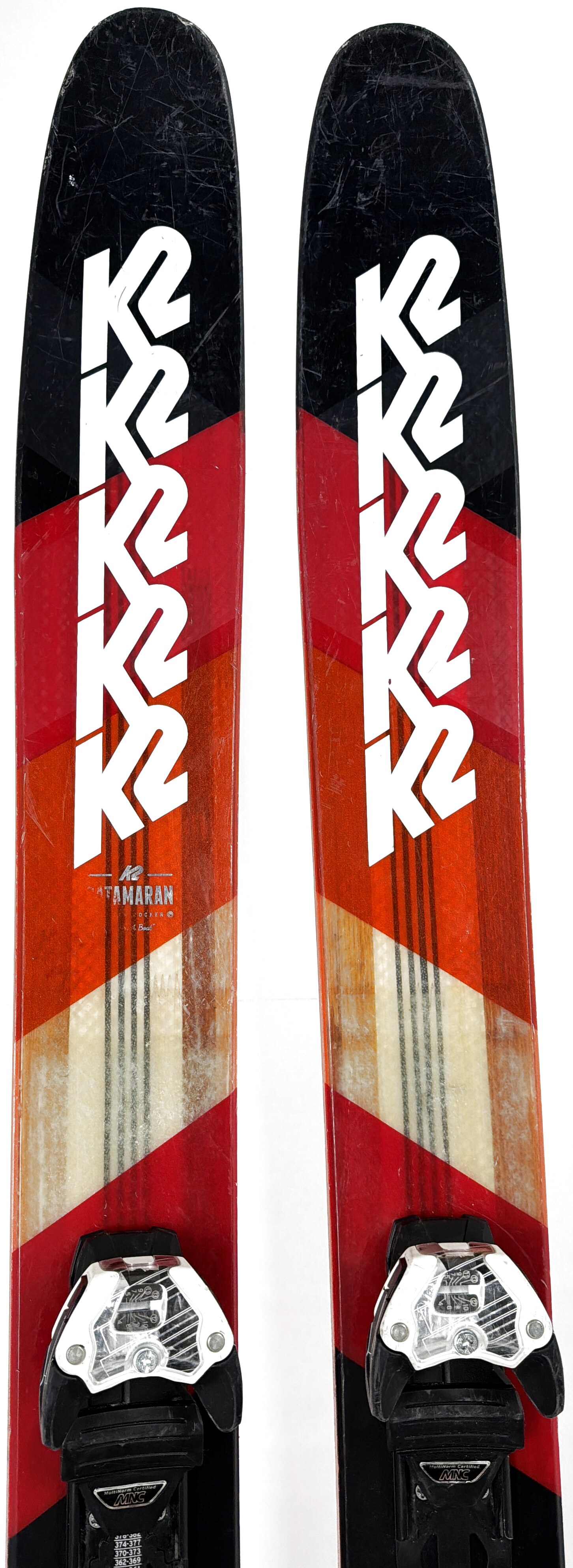 2019 K2 Catamaran Skis Tip