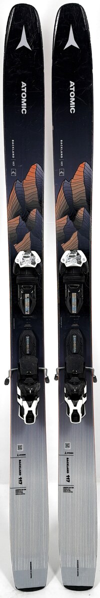2024 Atomic Backland 117 Skis Topsheets