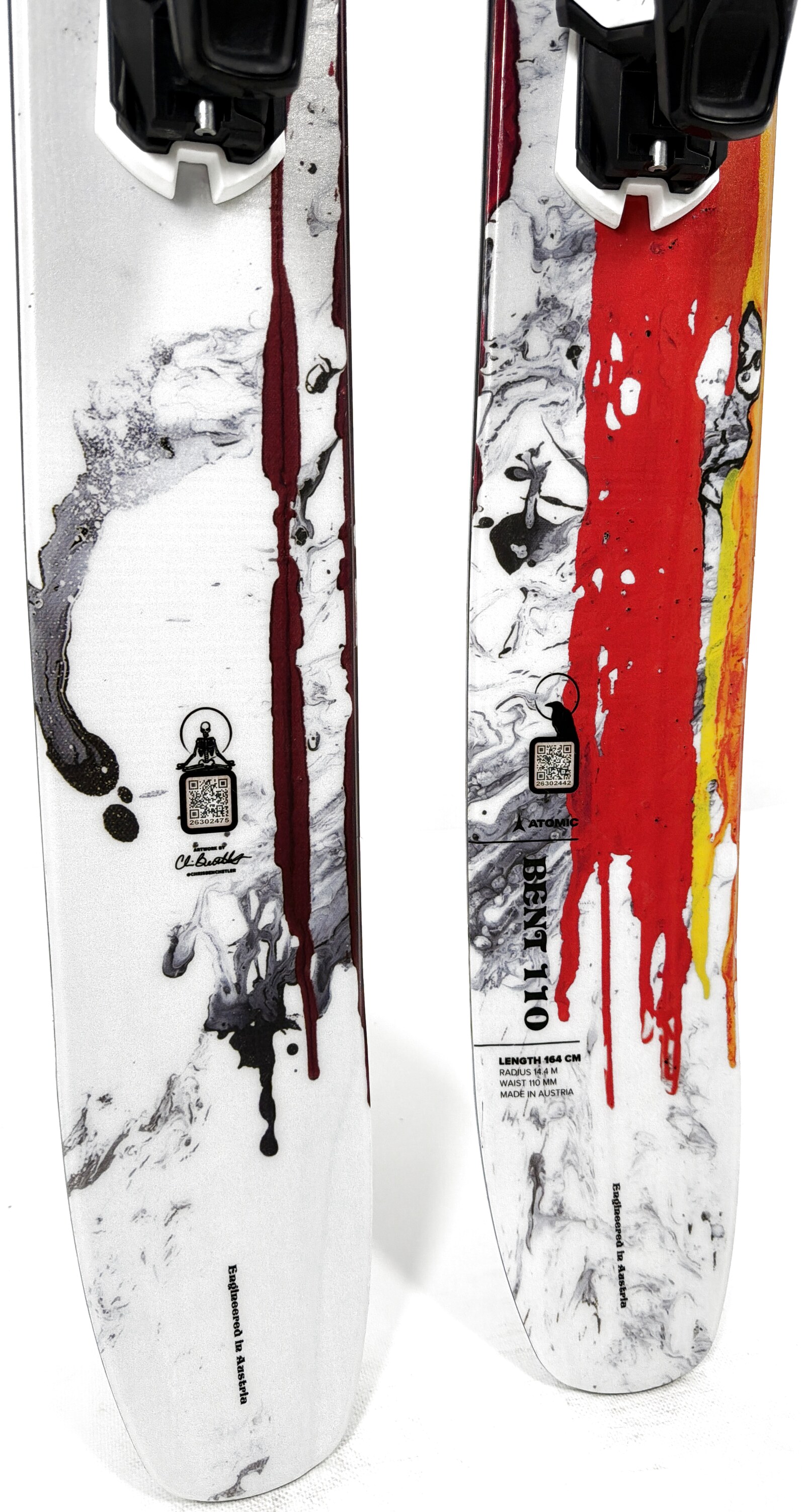 2024 Atomic Bent 110 Skis Tail