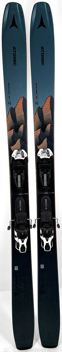 2024 Atomic Backland 107 Skis Topsheets