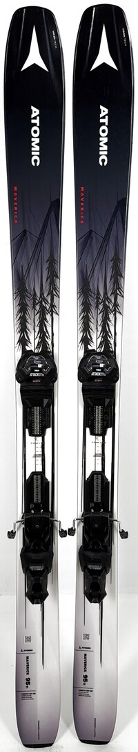 2024 Atomic Maverick 95 Ti Skis Topsheets