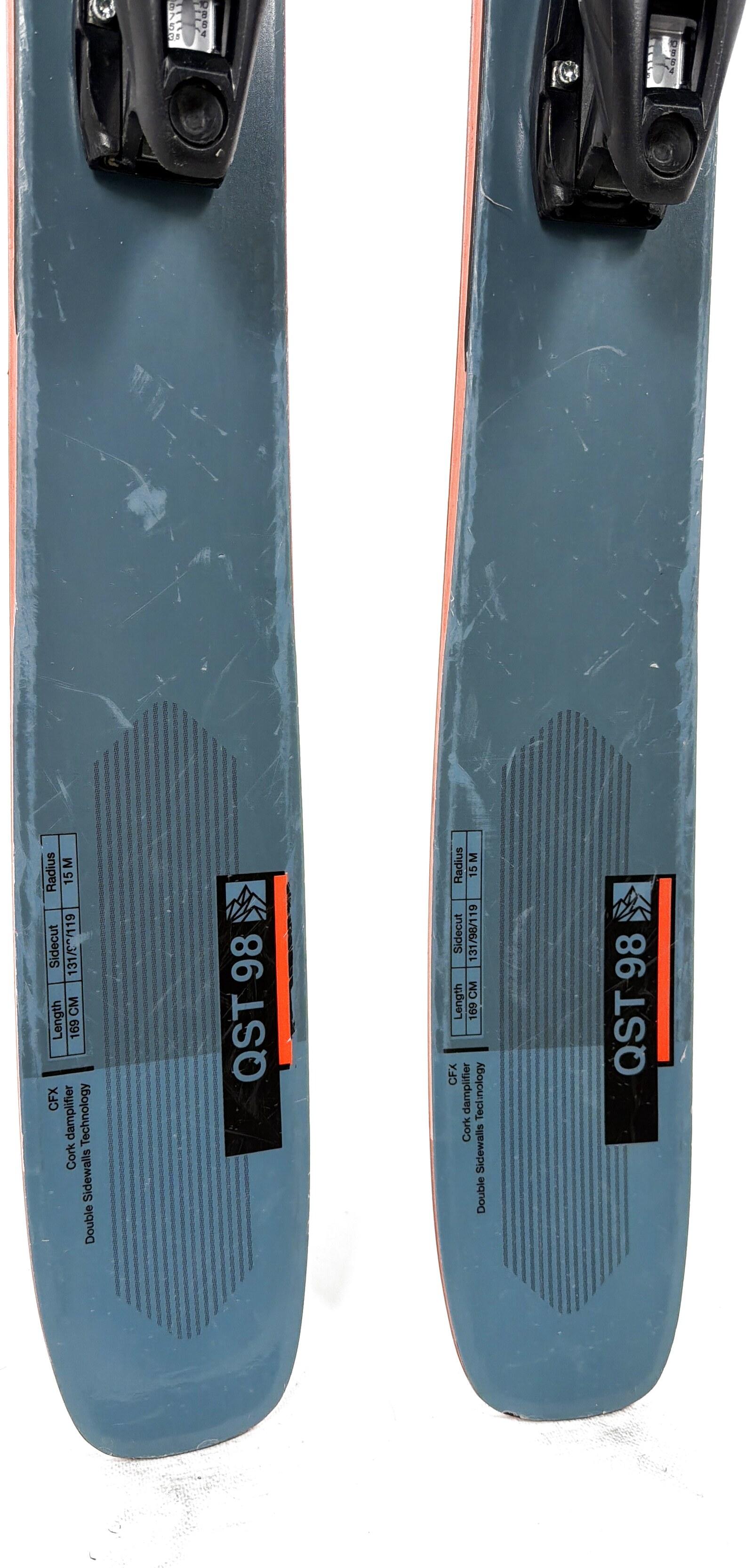 2023 Salomon QST 98 Skis Tail