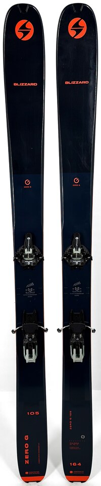 2025 Blizzard Zero G 105 Skis Topsheets