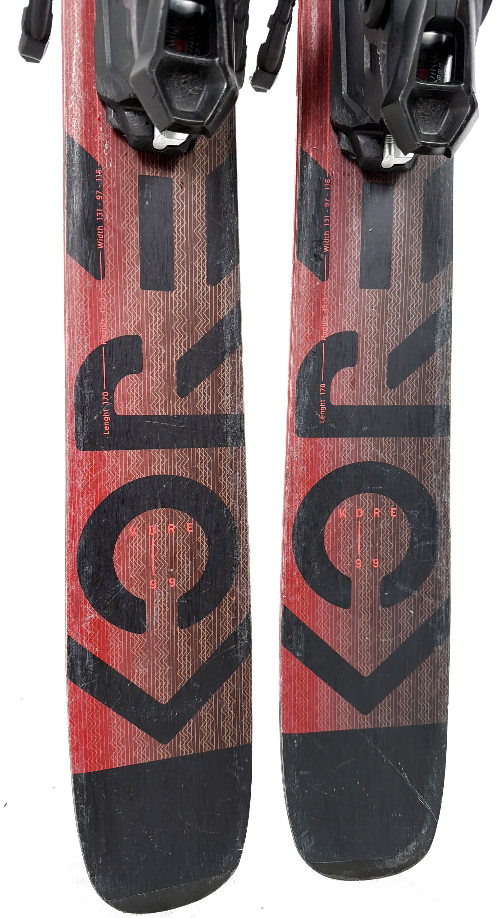2023 Head Kore 99 Skis Tail