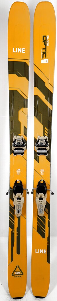 2024 Line Blade Optic 114 Skis Topsheets