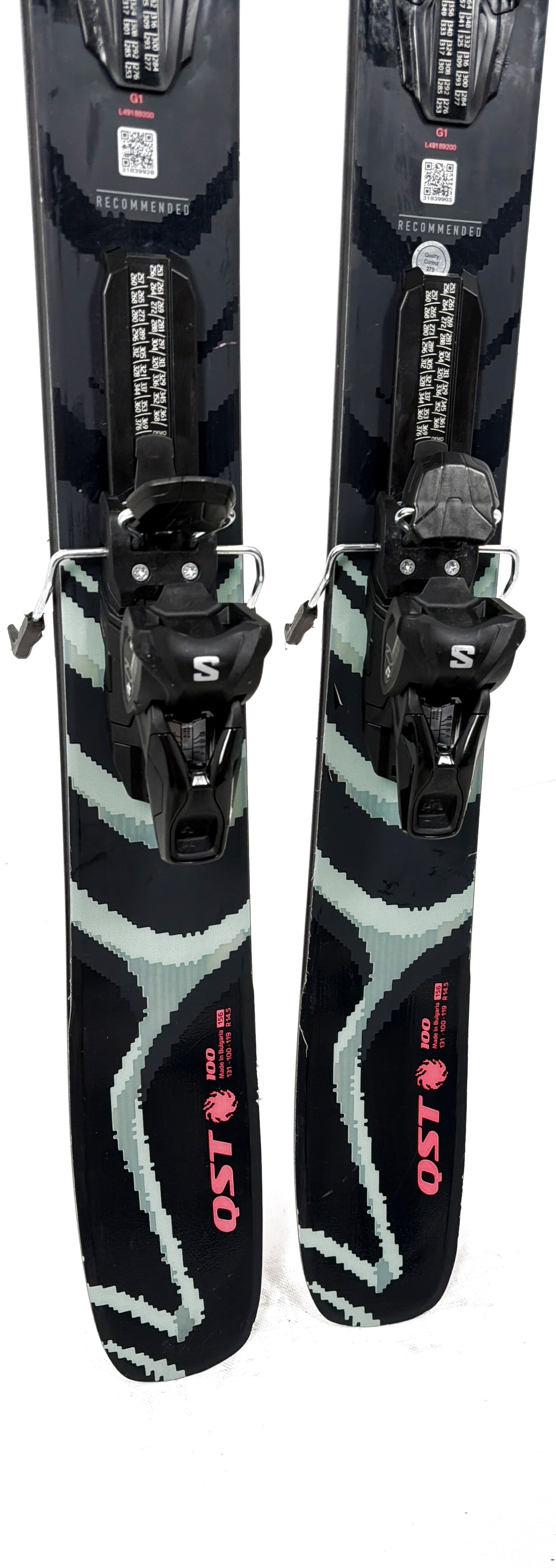 2027 Salomon QST 100 Skis Tail