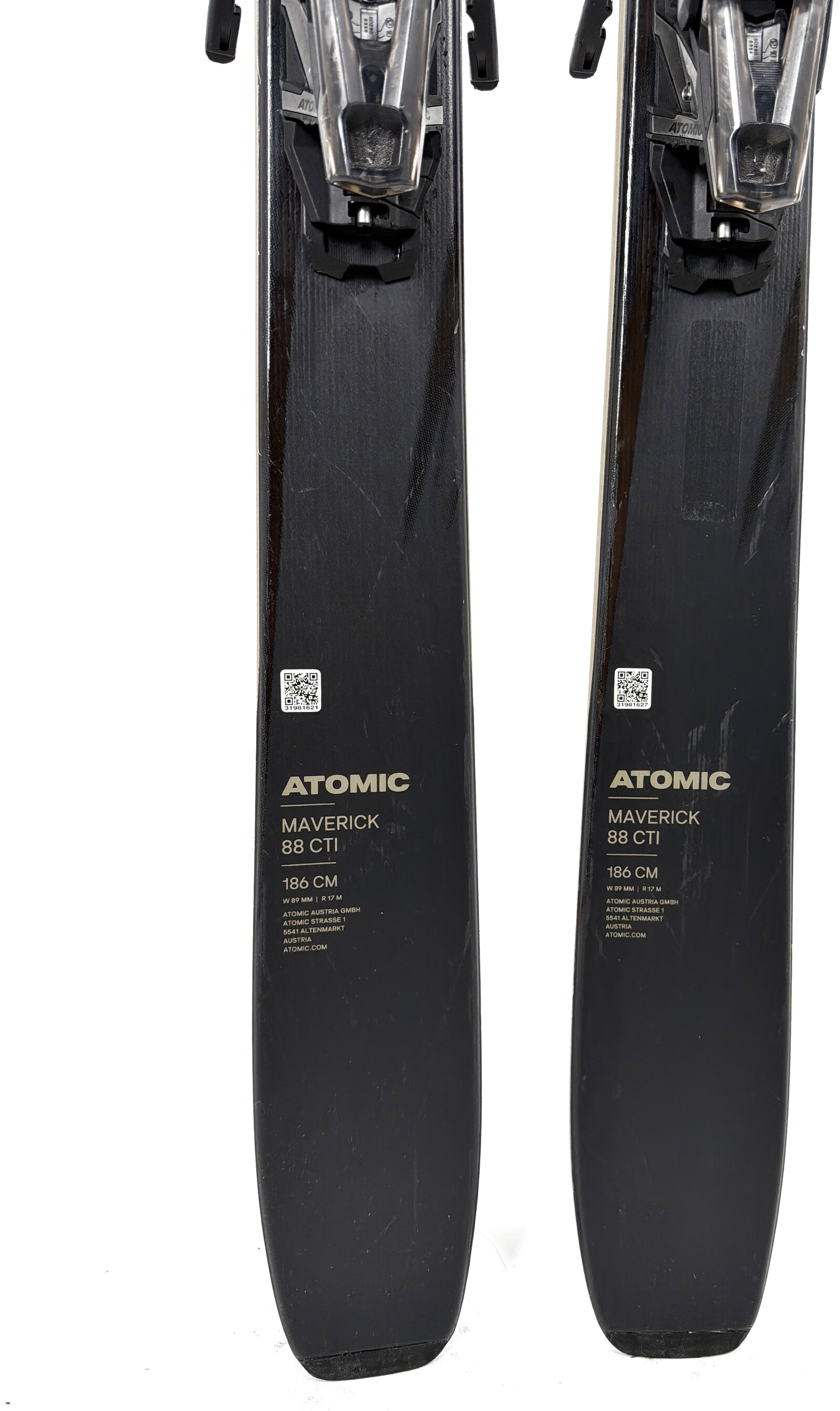 2027 Atomic Maverick 88 CTI Skis Tail