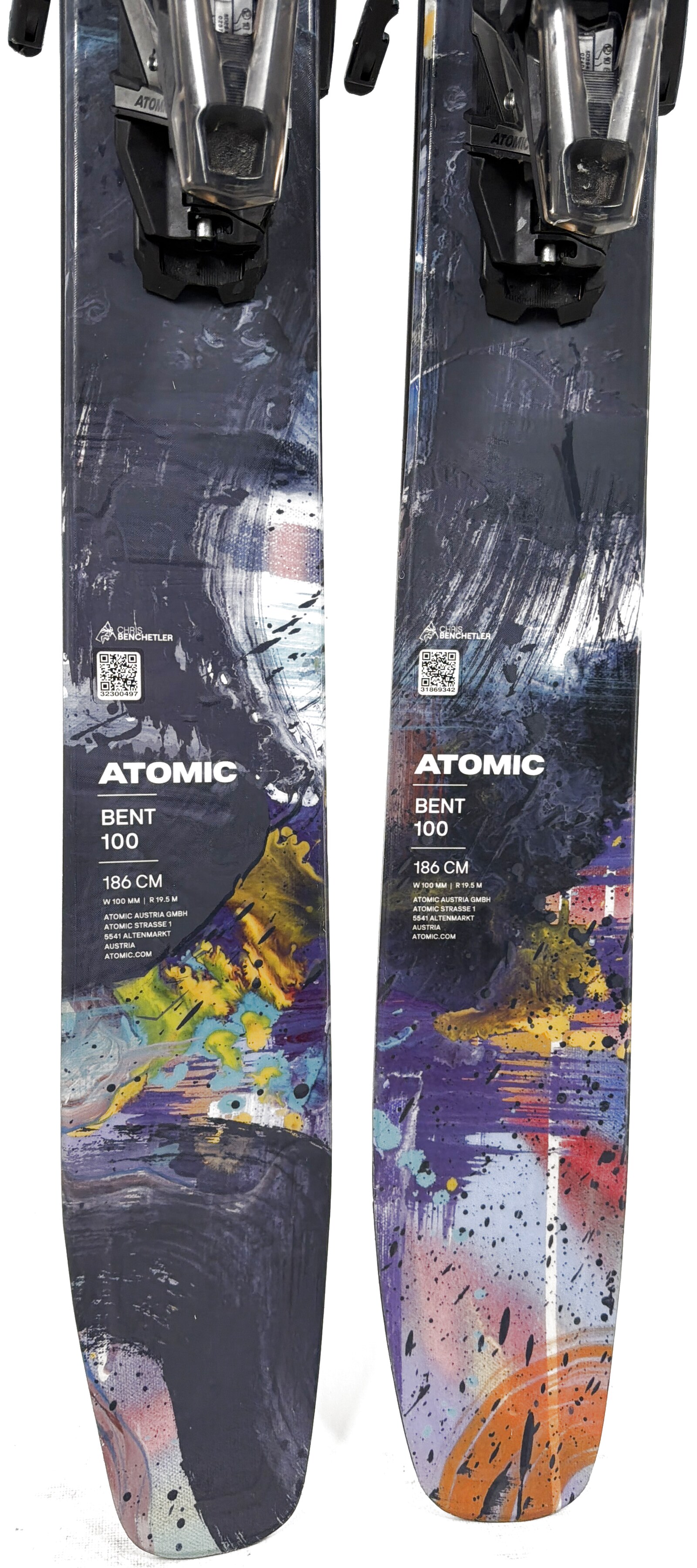 2027 Atomic Bent 100 Skis Tail