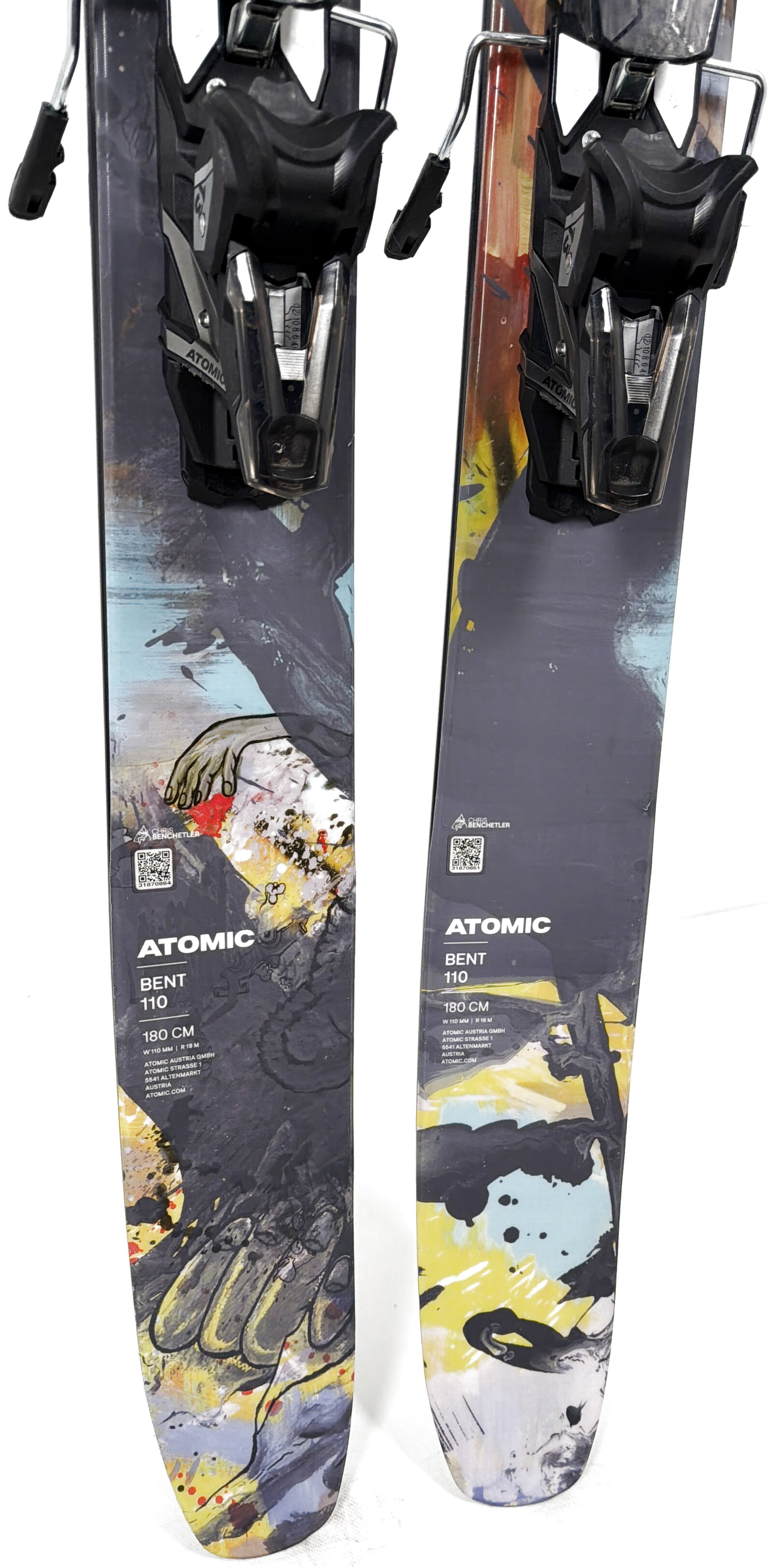 2027 Atomic Bent 110 Skis Tail