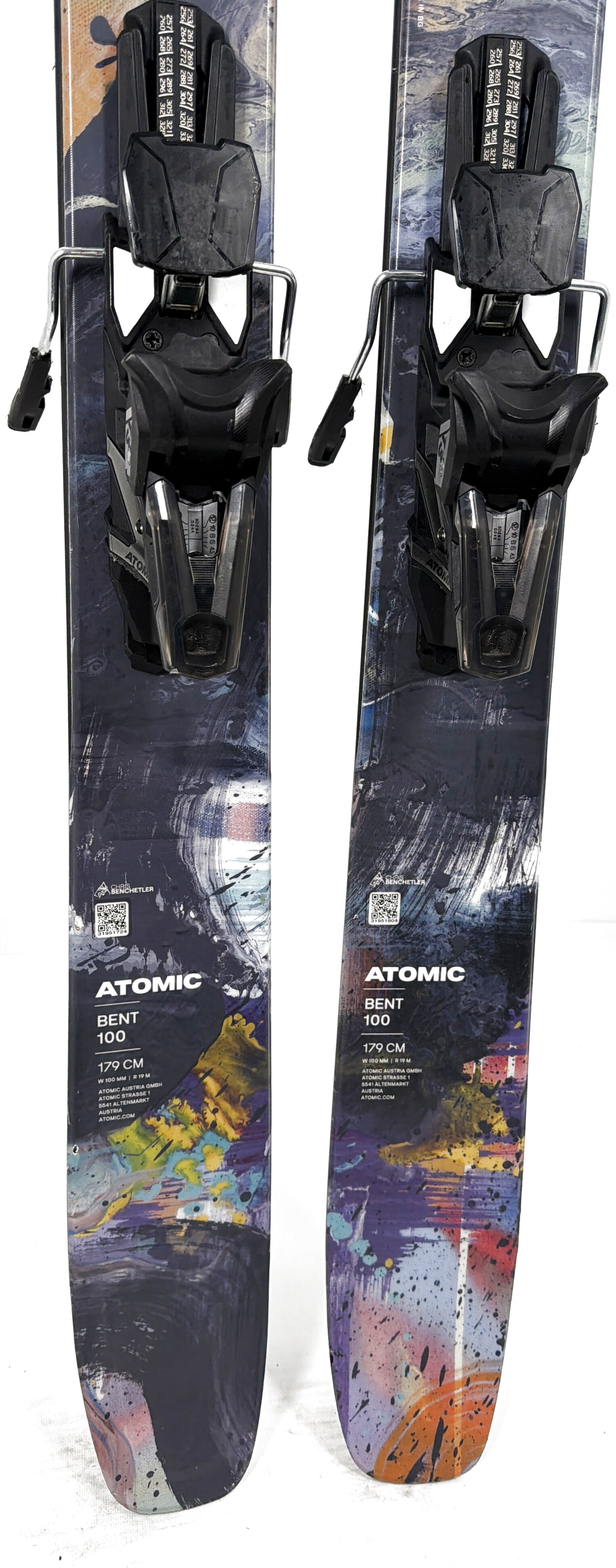 2027 Atomic Bent 100 Skis Tail