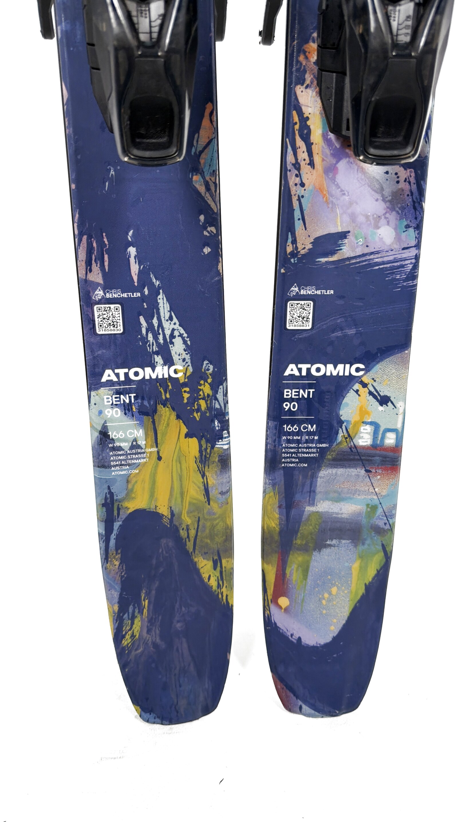 2027 Atomic Bent 90 Skis Tail