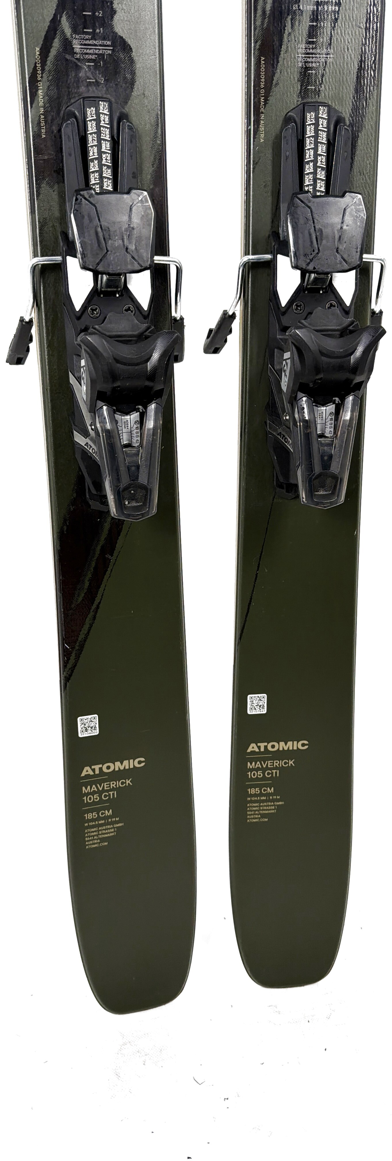 2027 Atomic Maverick 105 CTI Skis Tail