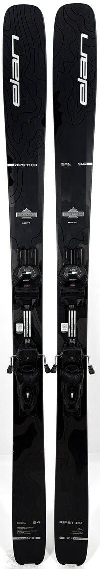 2027 Elan Ripstick 94 W Black Edition Skis Topsheets