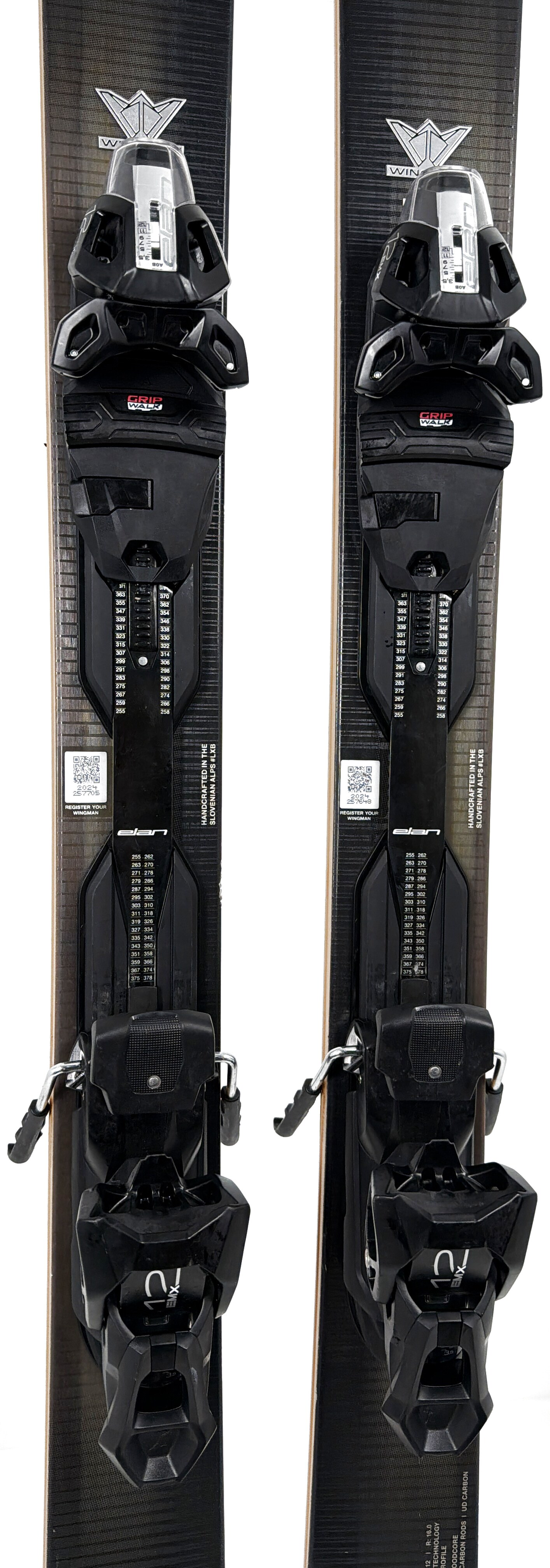 2026 Elan Wingman 86TI Black Edition Skis Mid