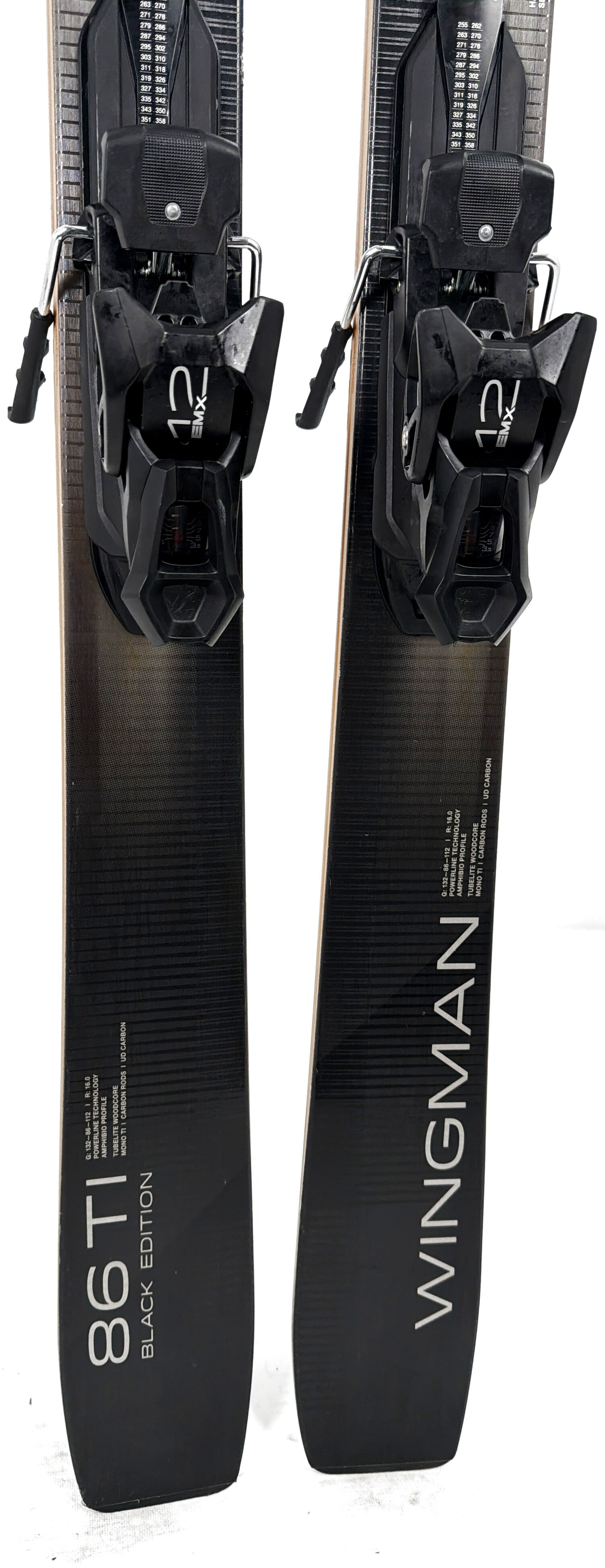 2026 Elan Wingman 86TI Black Edition Skis Tail