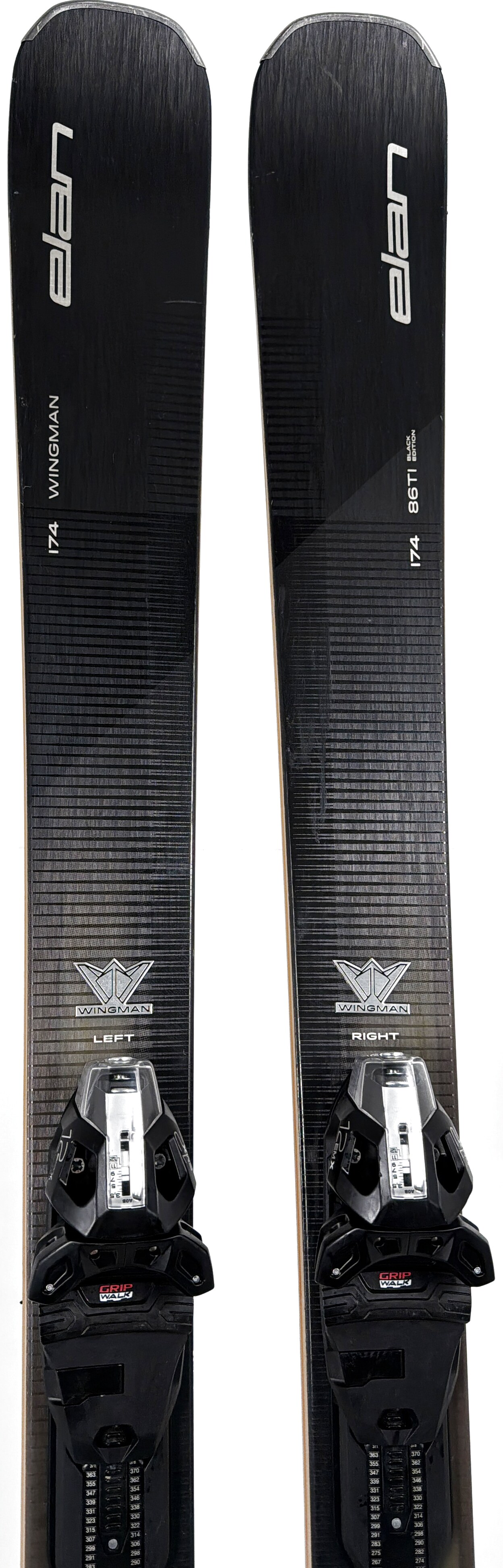 2026 Elan Wingman 86TI Black Edition Skis Tip
