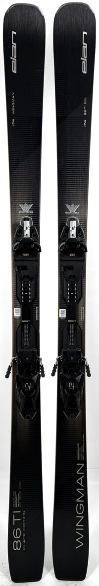 2026 Elan Wingman 86TI Black Edition Skis Topsheets