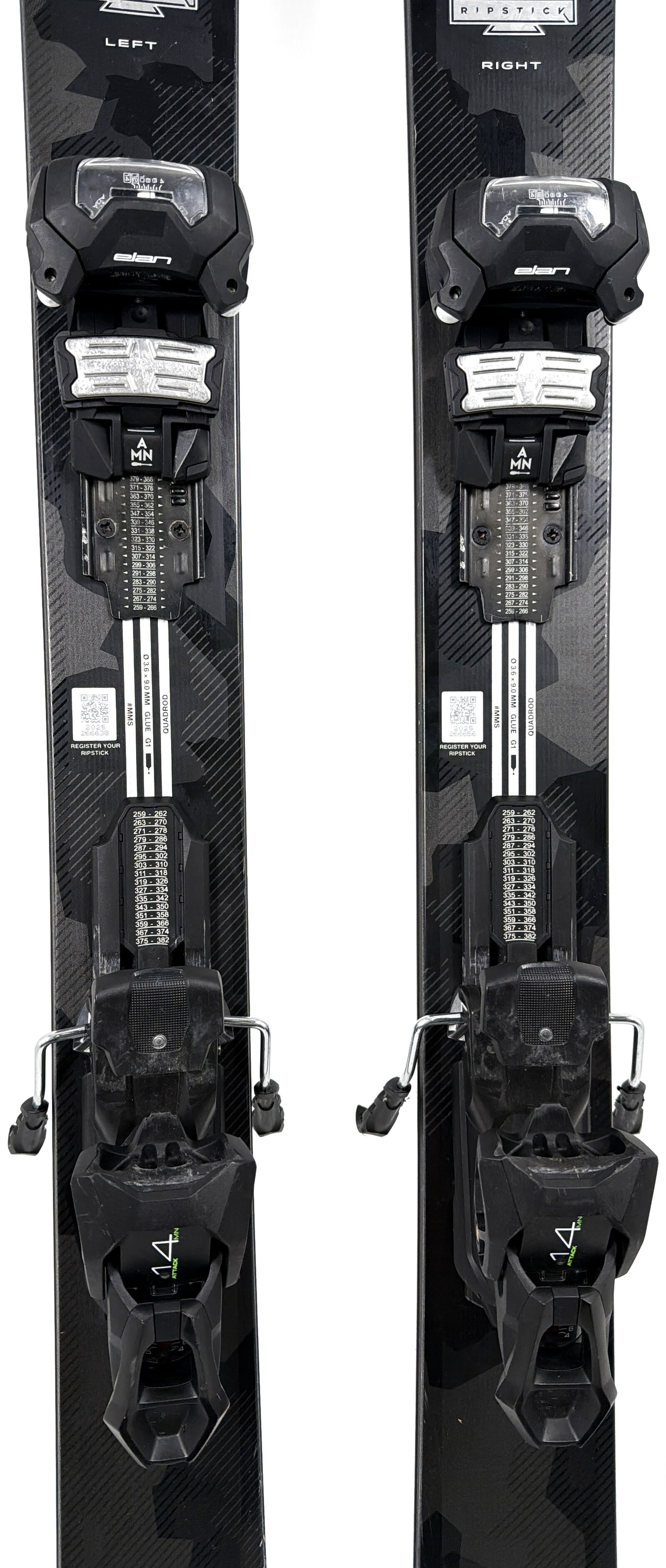 2027 Elan Ripstick 96 Black Edition Skis Mid