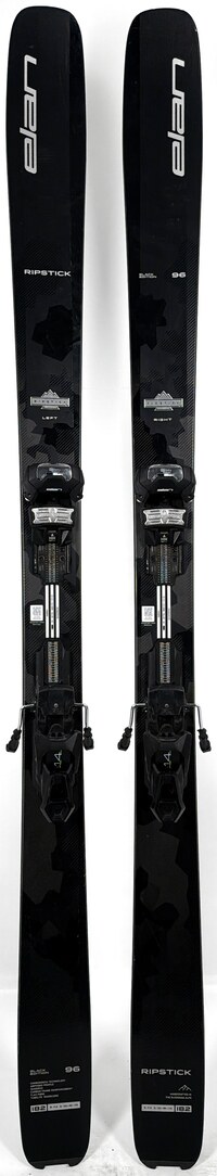 2027 Elan Ripstick 96 Black Edition Skis Topsheets