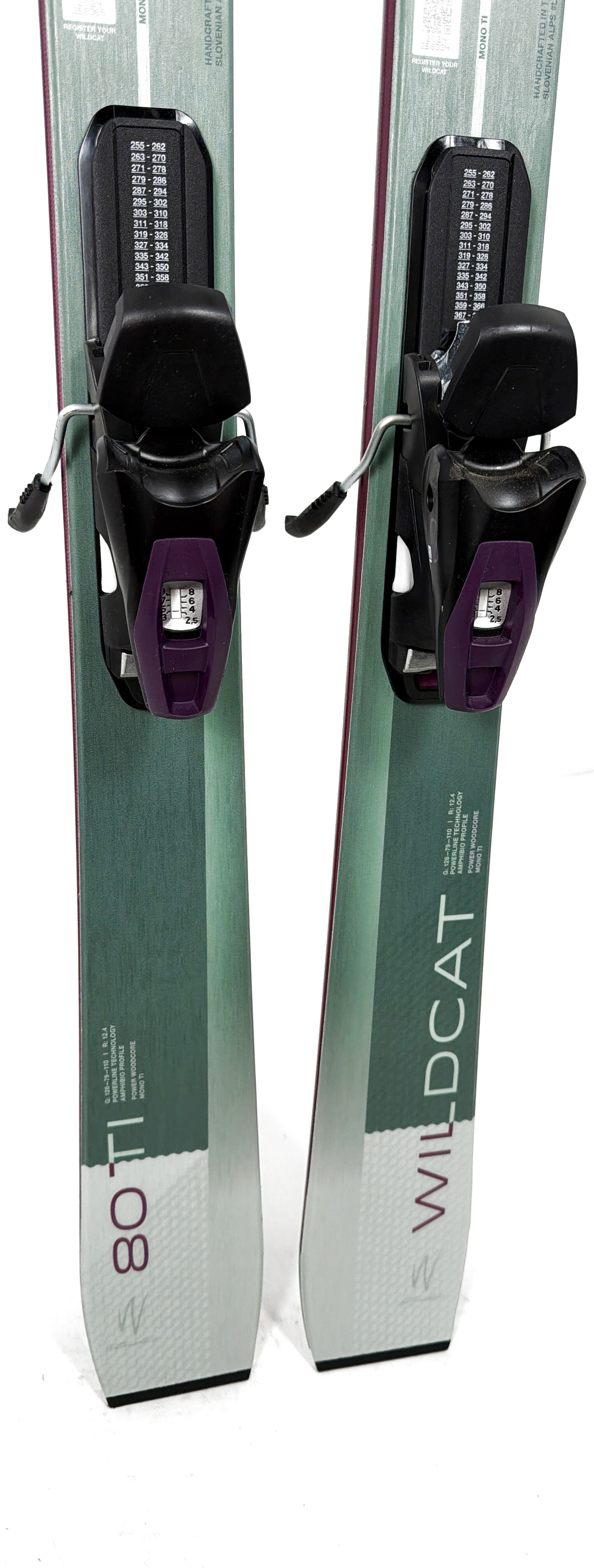 2026 Elan Wildcat 80 TI Skis Tail