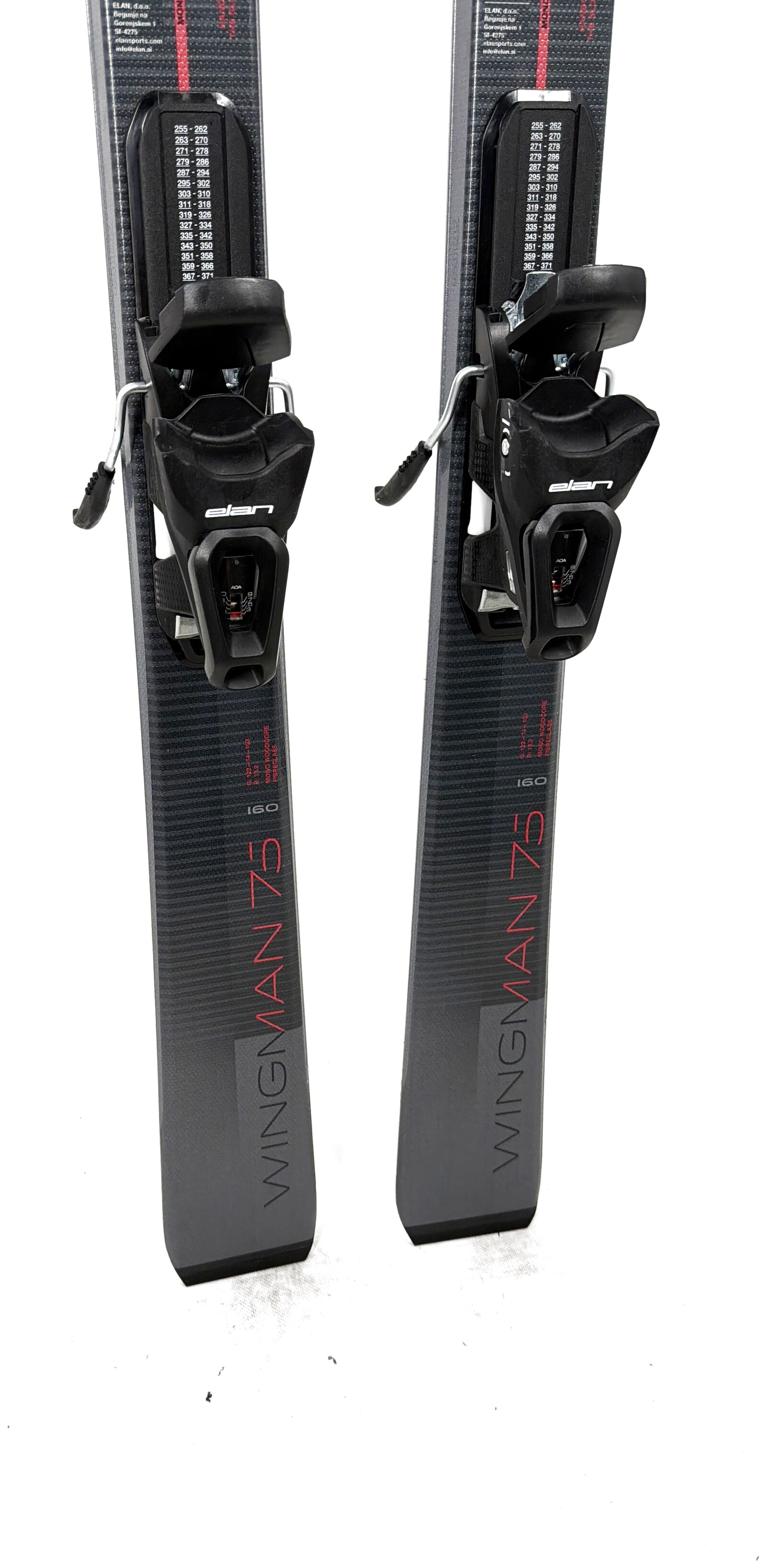2027 Elan Wingman 75 Skis Tail