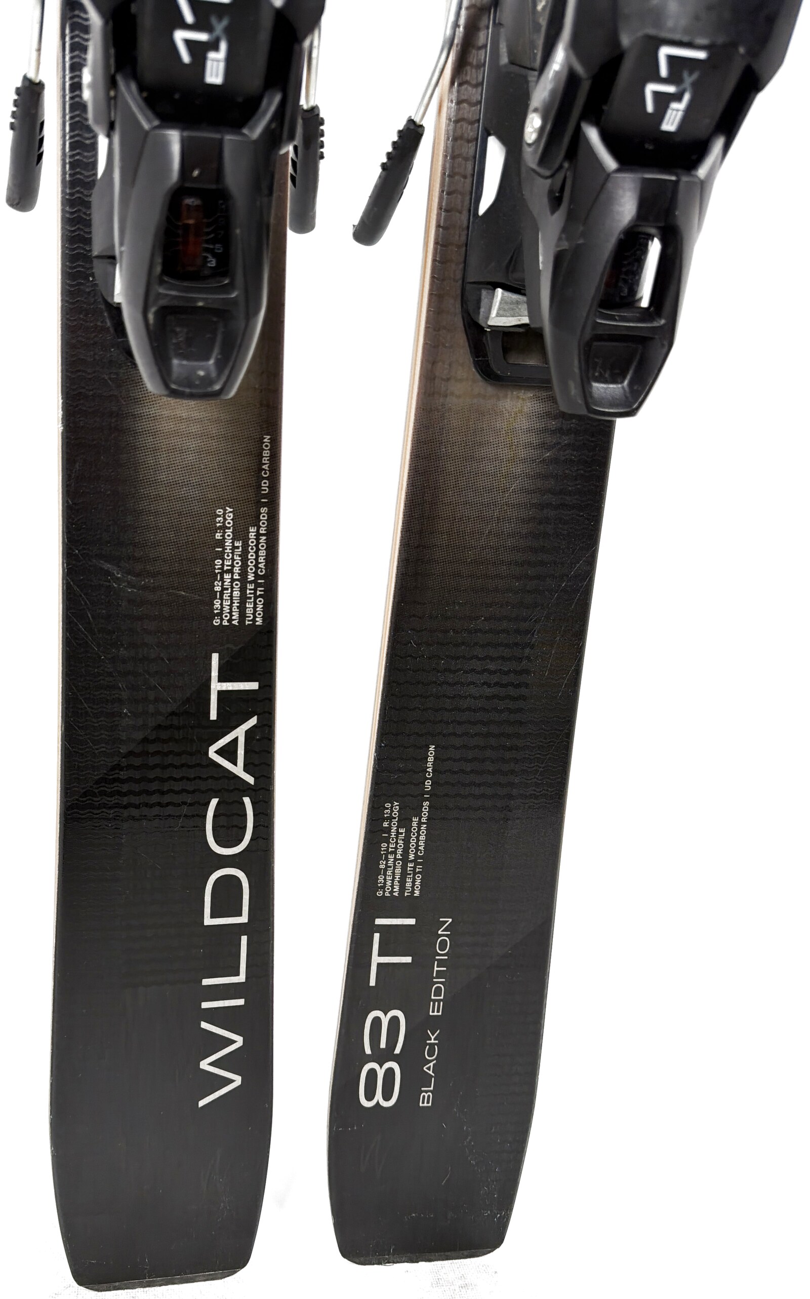 2026 Elan Wildcat 83TI Black Edition Skis Tail
