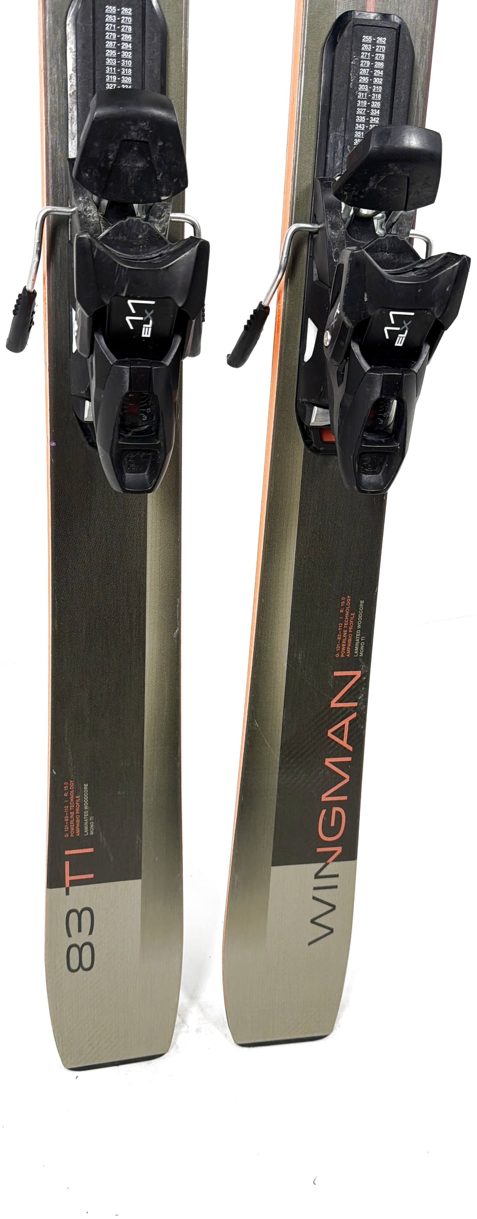 2027 Elan Wingman 83 TI Skis Tail