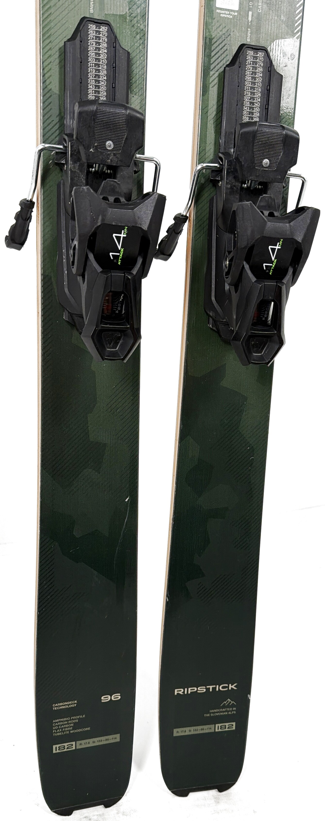2027 Elan Ripstick 96 Skis Tail