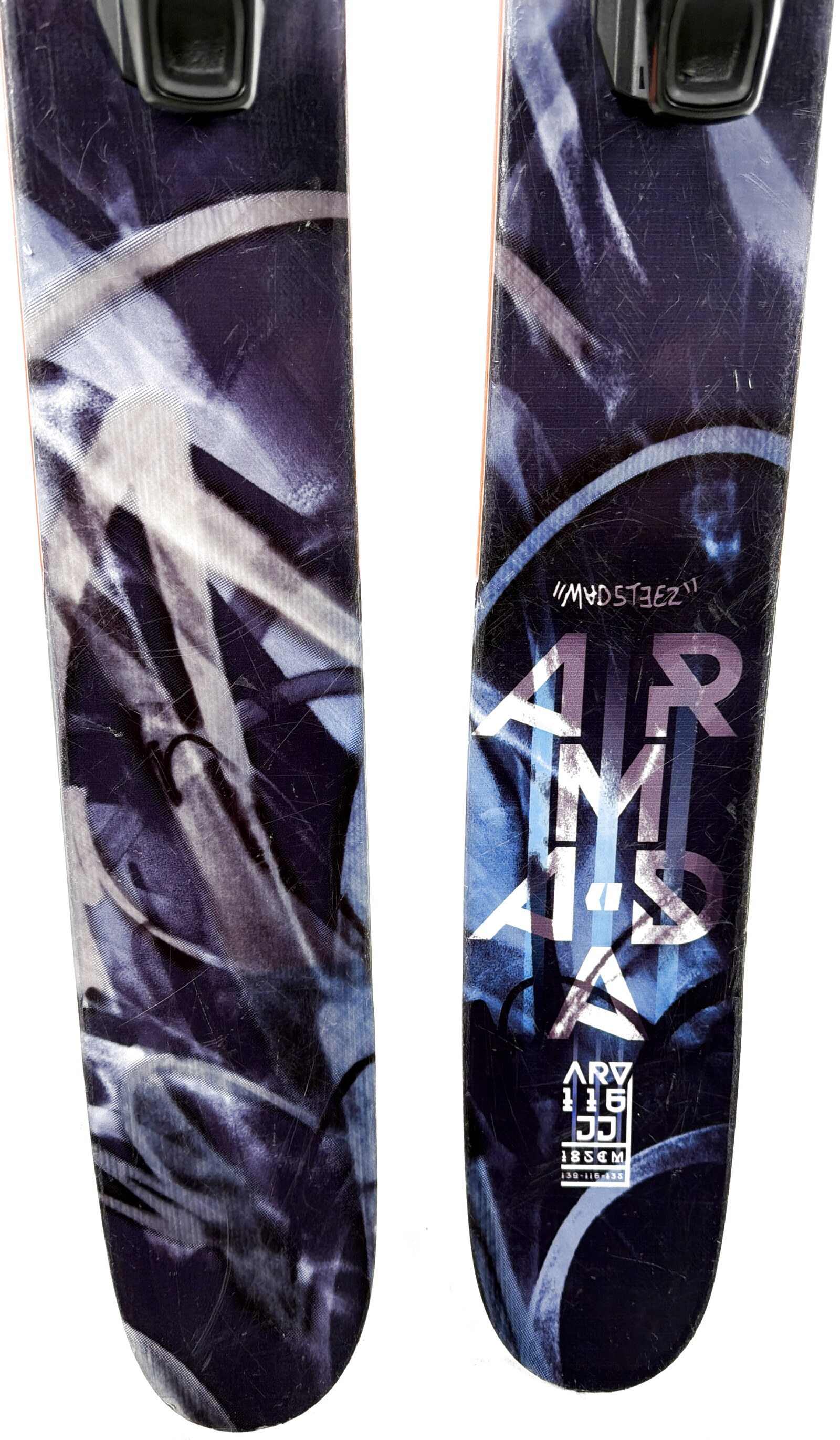 2018 Armada ARV 116 JJ Skis Tail