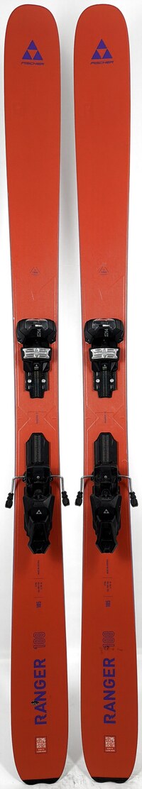 2027 Fischer Ranger 108 Skis Topsheets