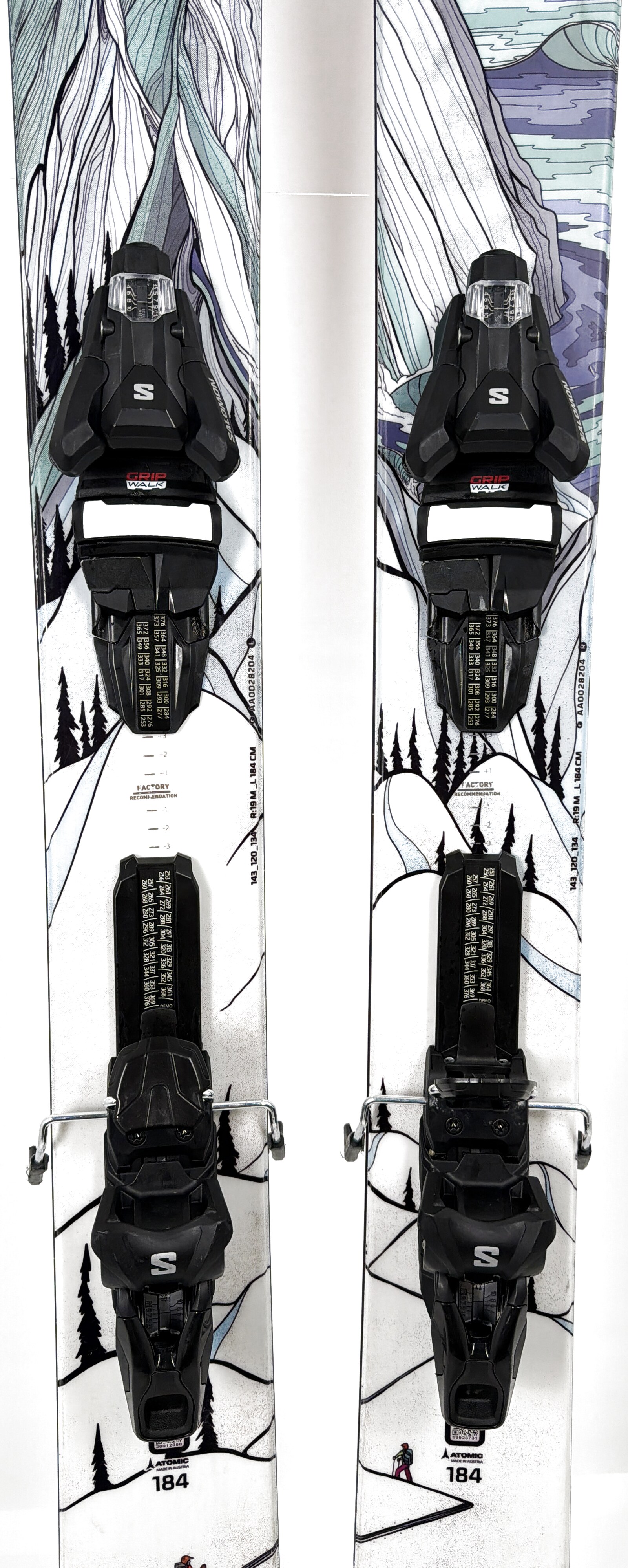 2021 Atomic Bent Chetler 120 Skis Mid