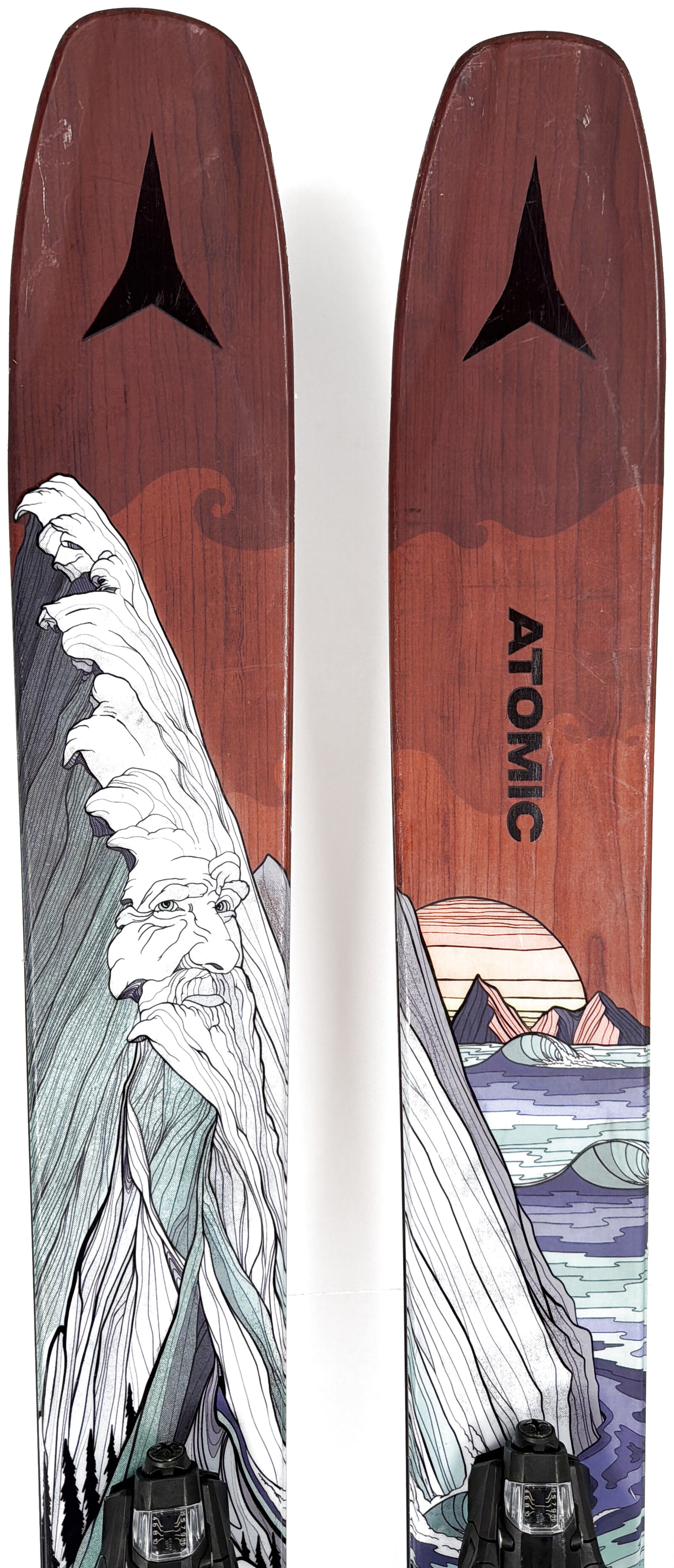 2021 Atomic Bent Chetler 120 Skis Tip
