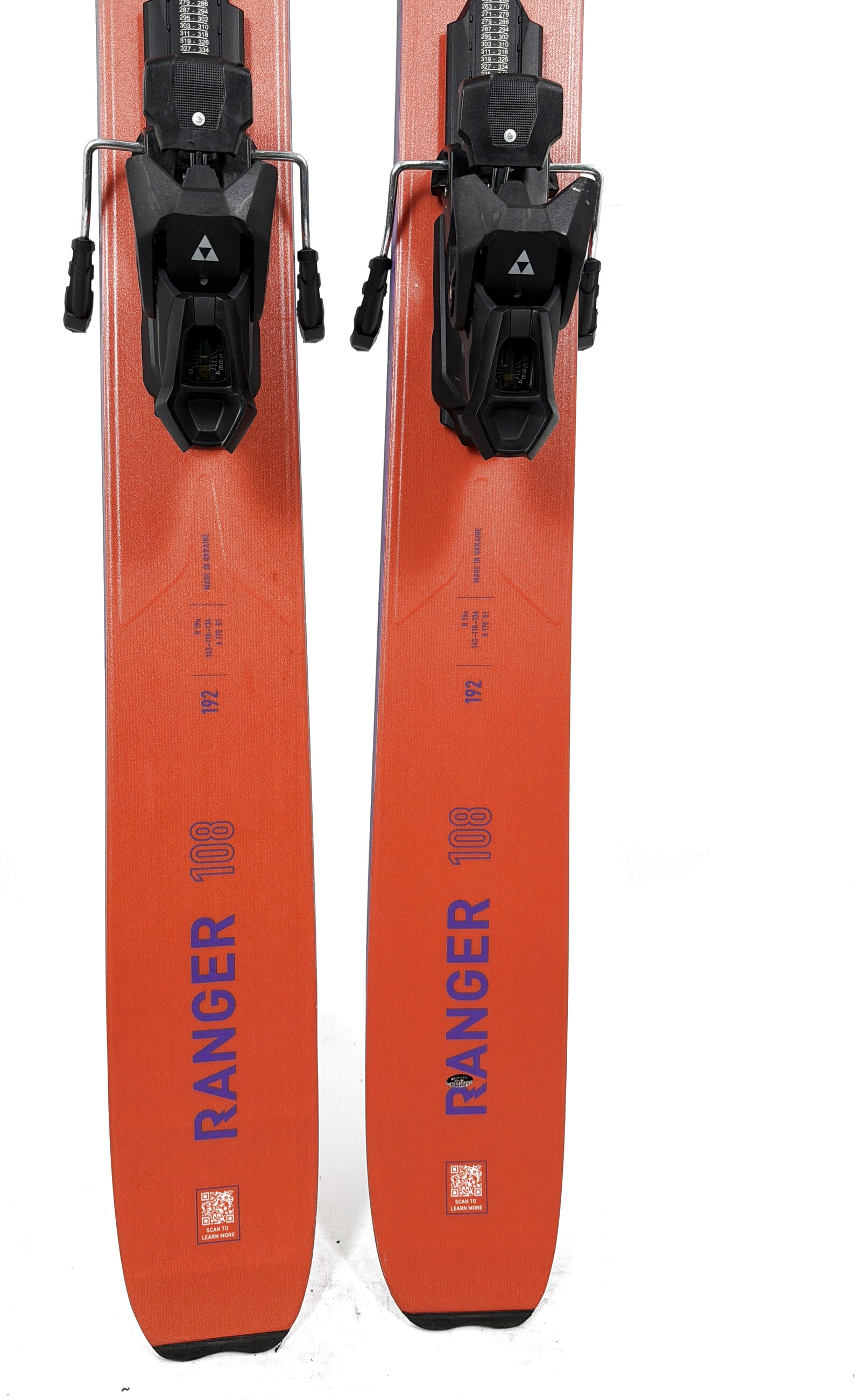 2027 Fischer Ranger 108 Skis Tail
