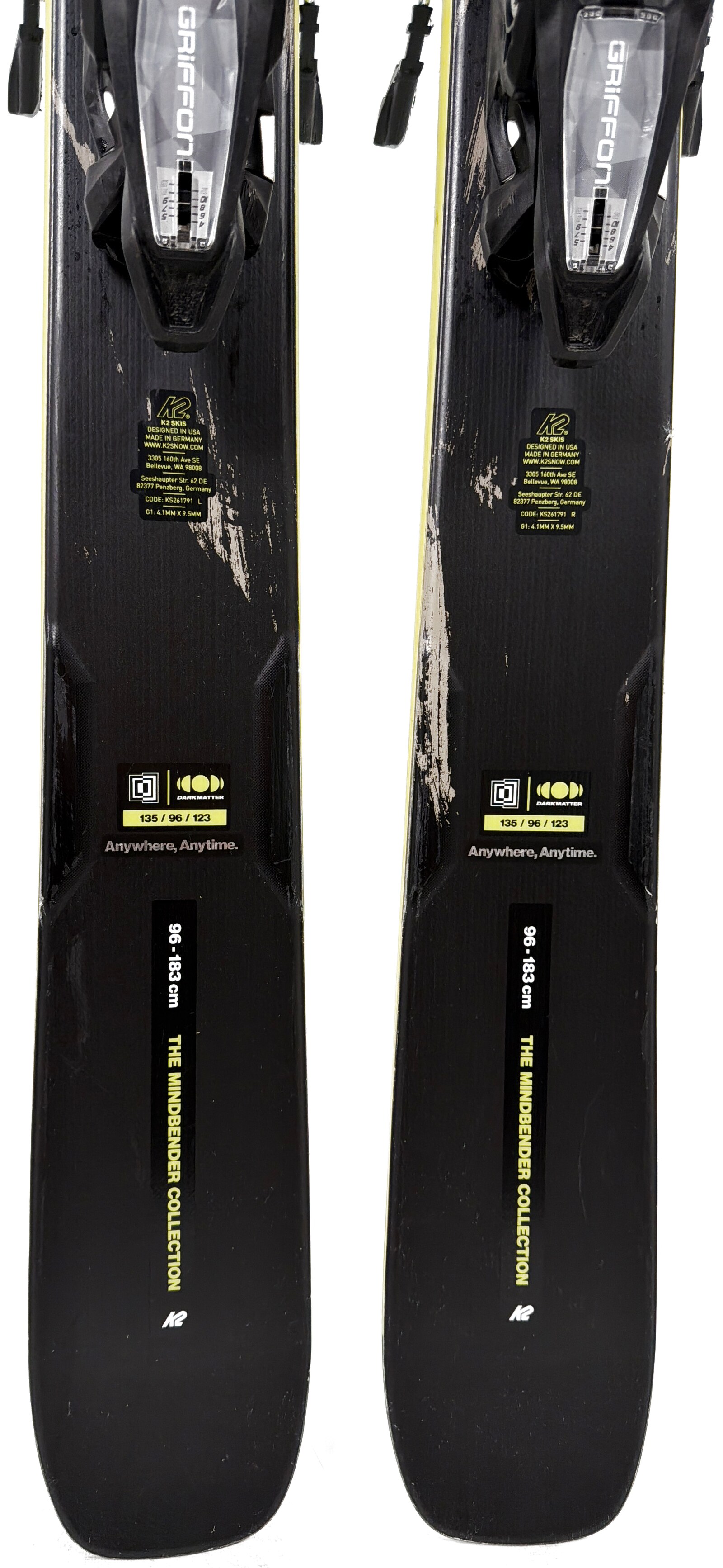 2027 K2 Mindbender 96 Skis Tail