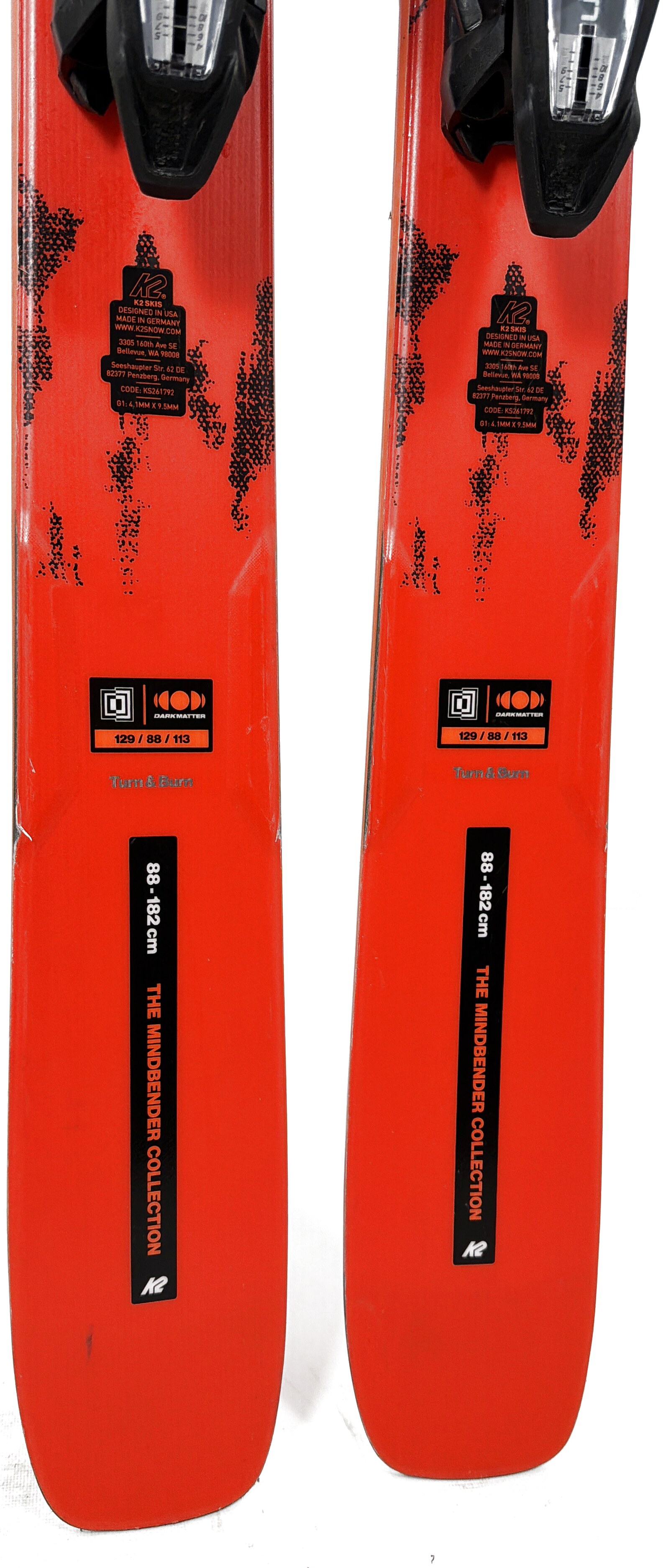 2027 K2 Mindbender 88 Skis Tail