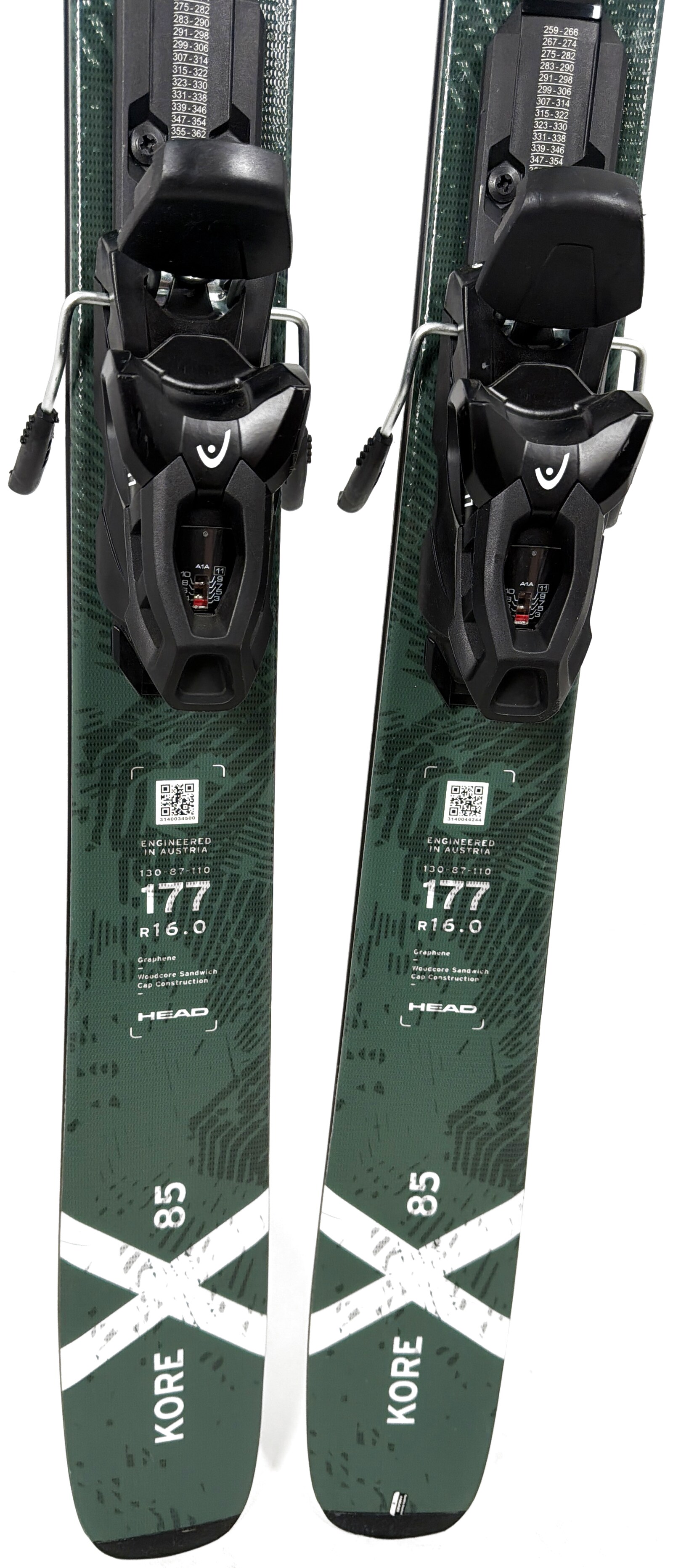 2026 Head Kore X 85 Skis Tail