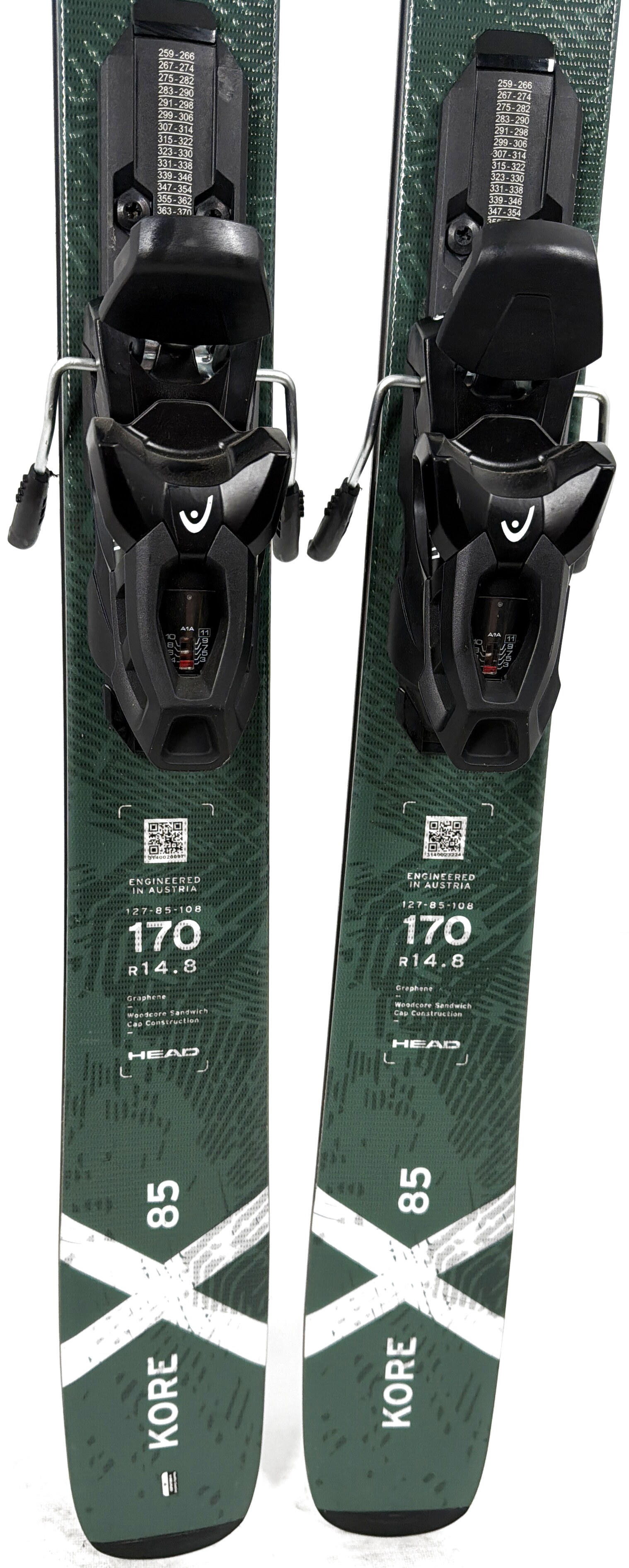 2026 Head Kore X 85 Skis Tail
