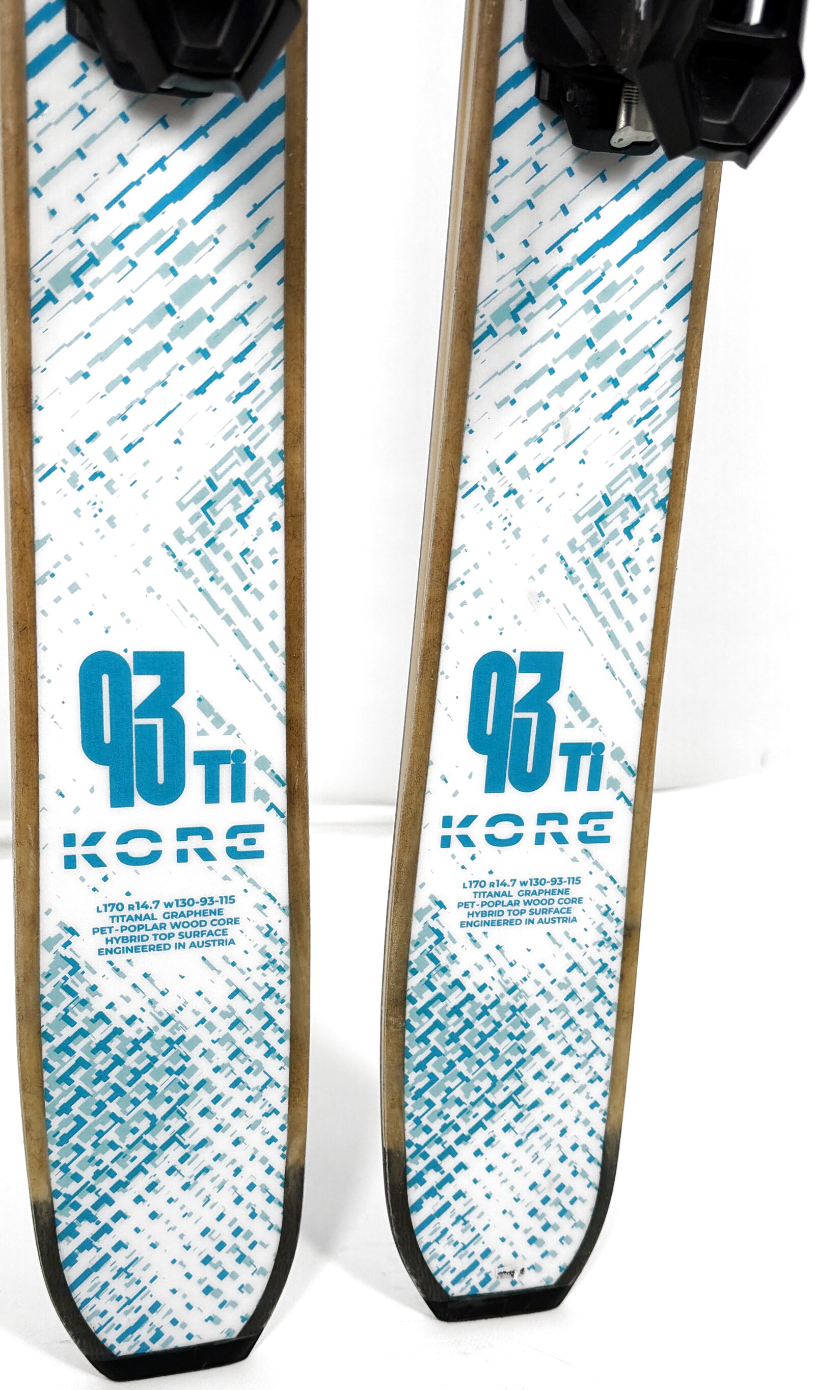 2027 Head Kore 93 Ti W Skis Tail