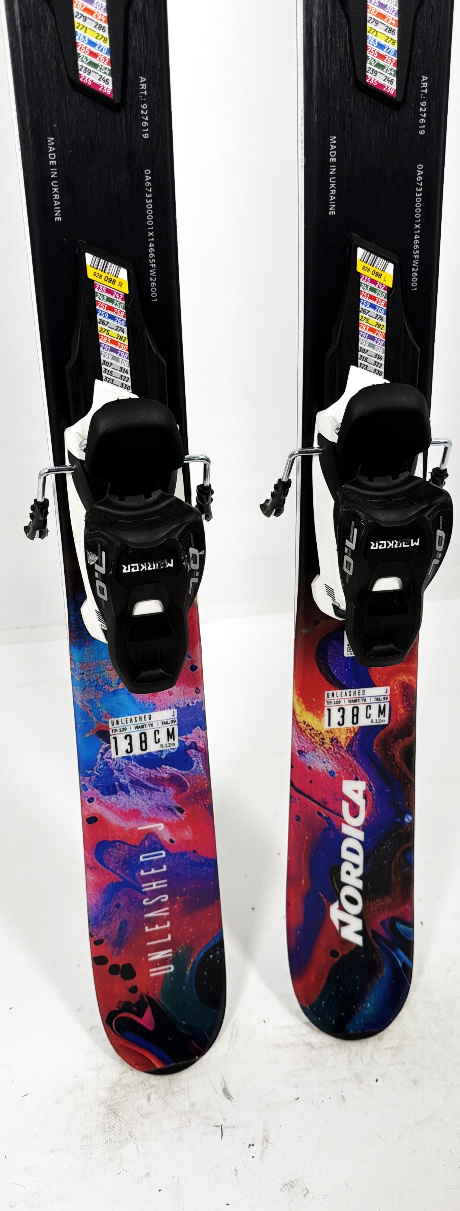 2027 Nordica Unleashed J Skis Tail