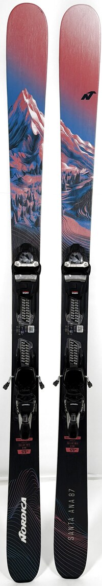 2027 Nordica Santa Ana 87 Skis Topsheets