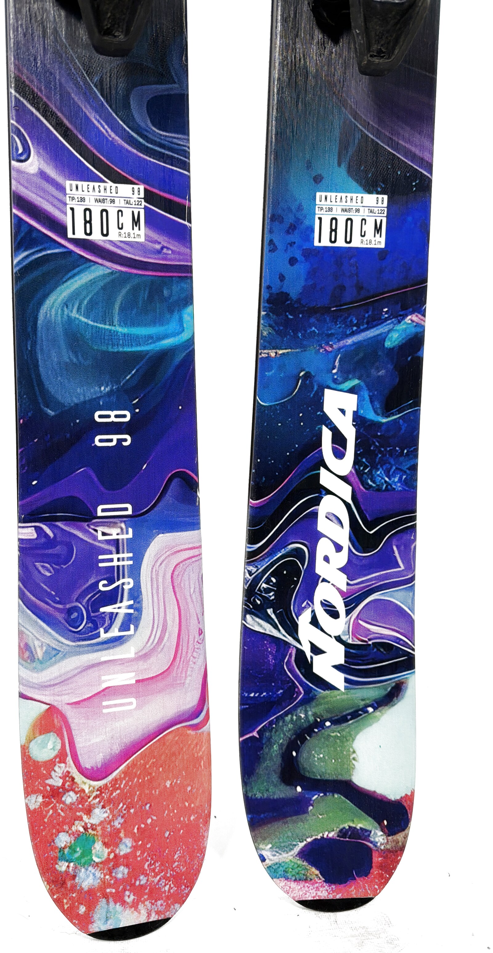 2027 Nordica Unleashed 98 Skis Tail
