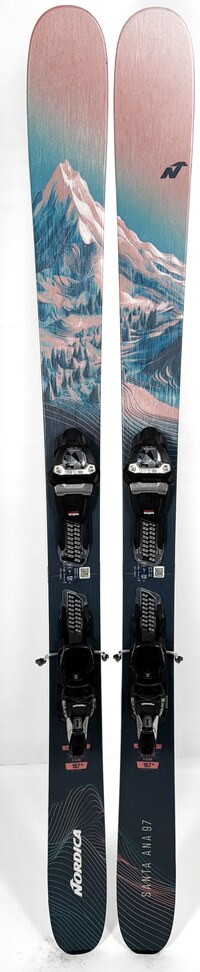 2027 Nordica Santa Ana 97 Skis Topsheets