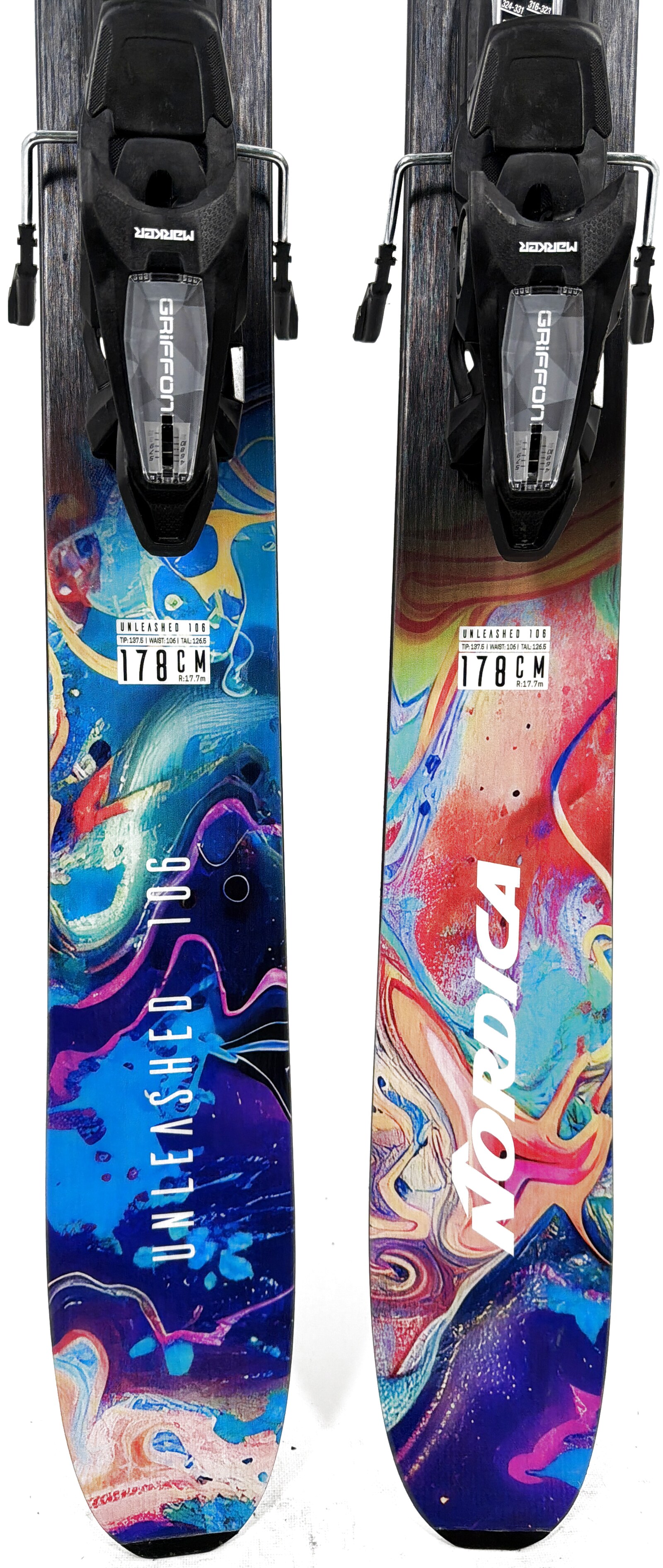 2027 Nordica Unleashed 106 Skis Tail