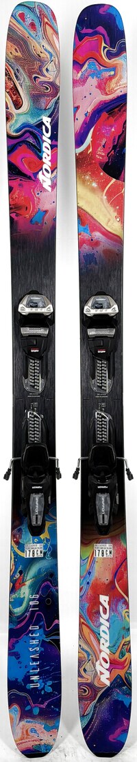 2027 Nordica Unleashed 106 Skis Topsheets