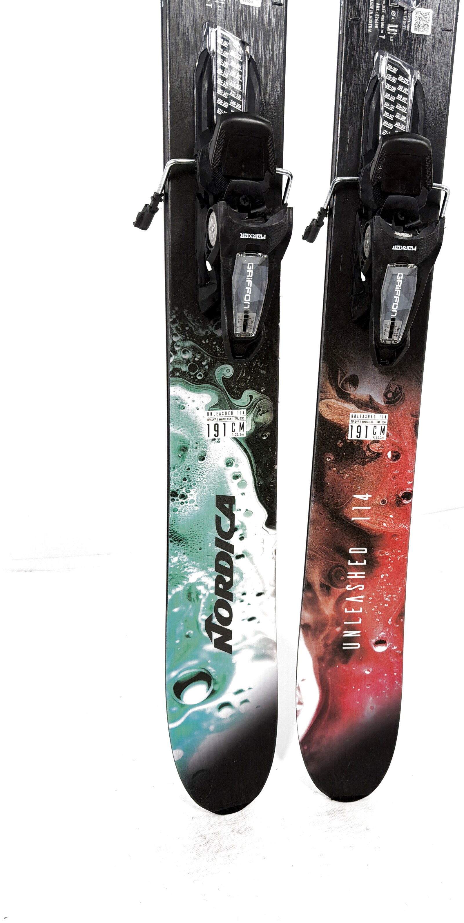 2026 Nordica Unleashed 114 Skis Tail