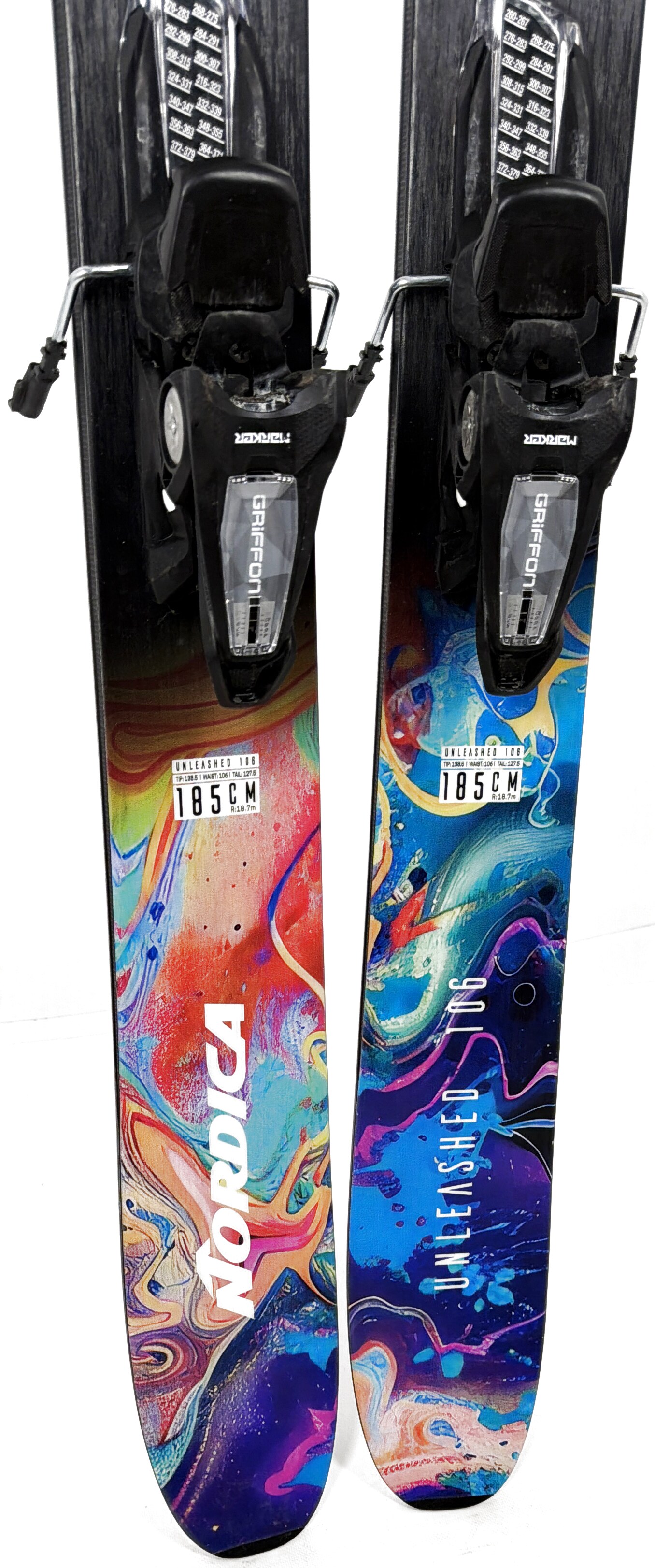 2027 Nordica Unleashed 106 Skis Tail