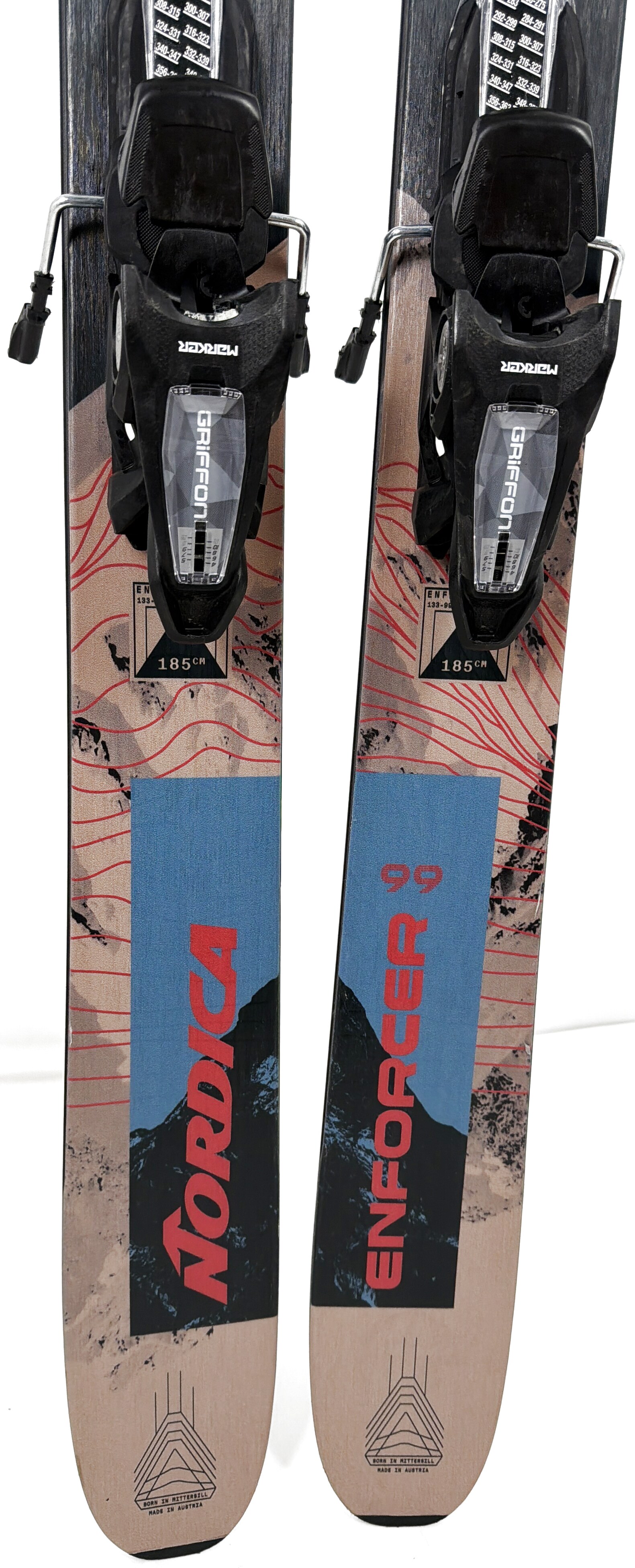 2027 Nordica Enforcer 99 Skis Tail