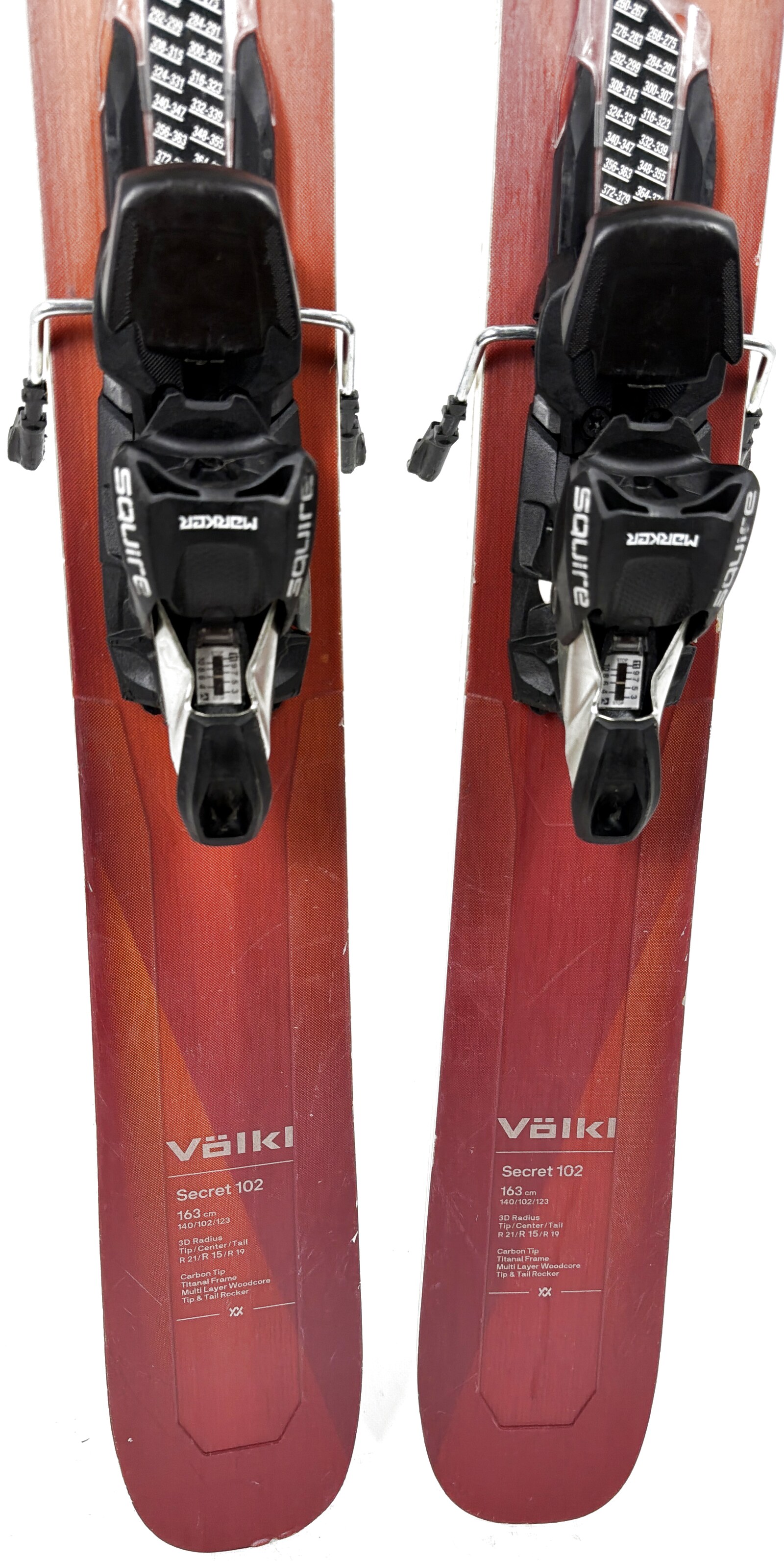 2023 Volkl Secret 102 Skis Tail