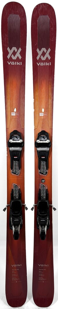 2023 Volkl Secret 102 Skis Topsheets